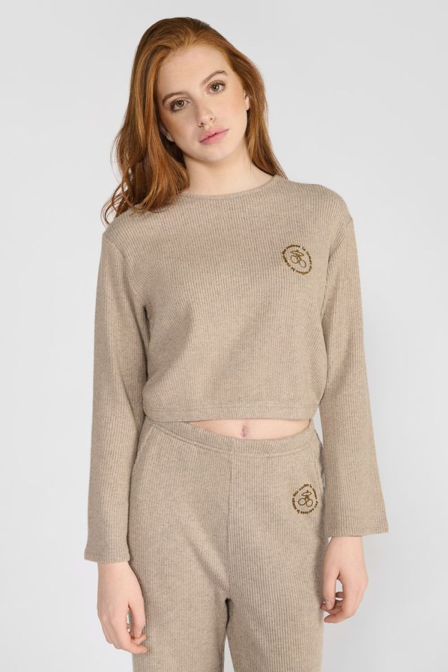 Auregi taupe sweatshirt