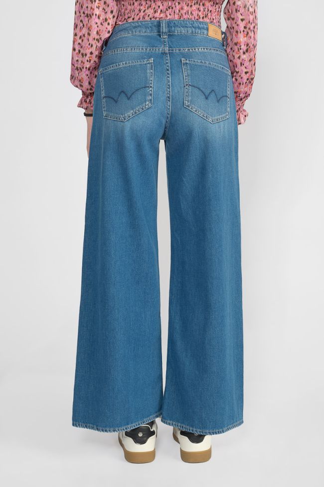 Jeans flare Queen high waist blue N°4