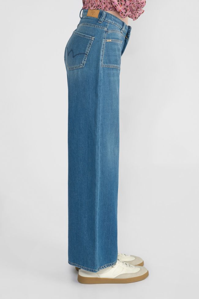 Jeans flare Queen high waist blue N°4