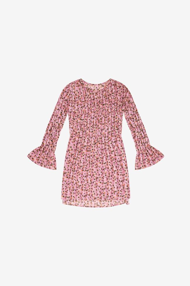 Smalgi pink patterned dress