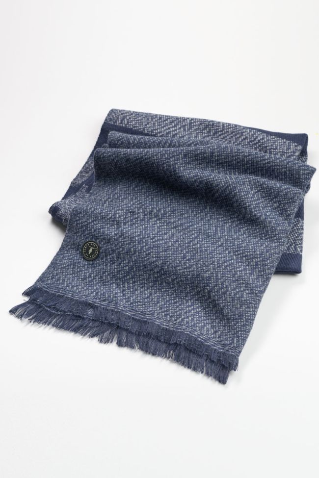 Irne navy blue scarf