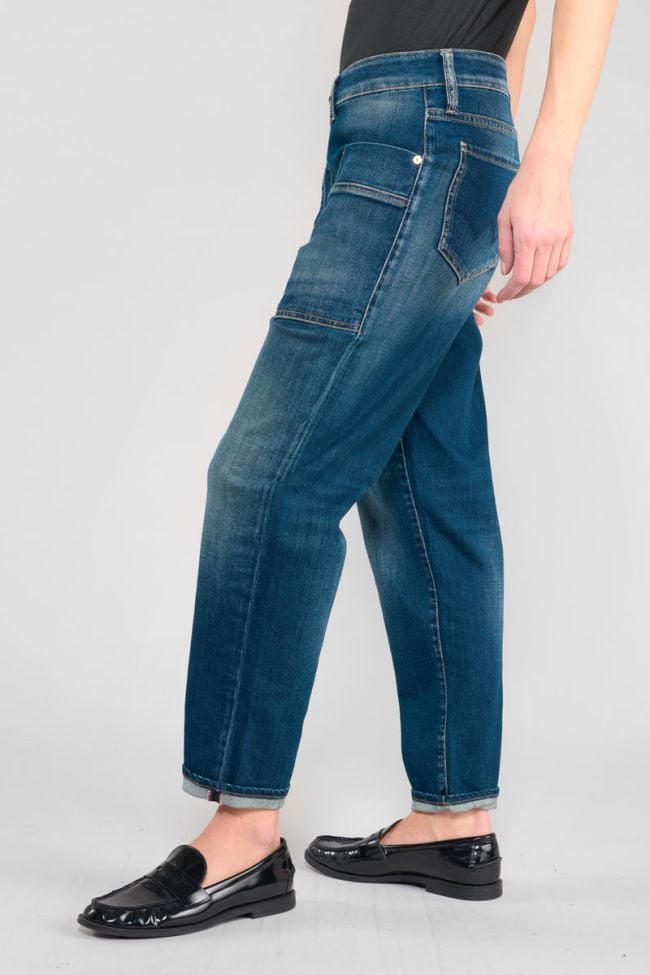 Jeans boyfit Cosy Pocket 7/8ème bleu N°2