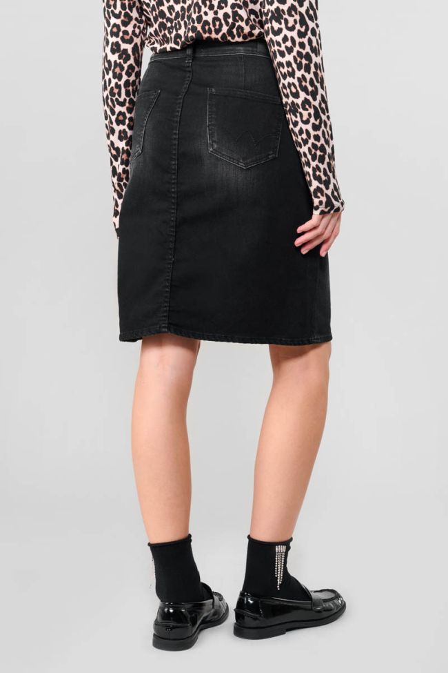 Ledisi skirt in black denim