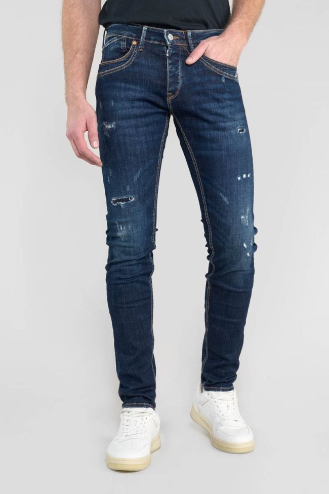 Jeans 700/11 adjusted Tiago destroy blue N°1