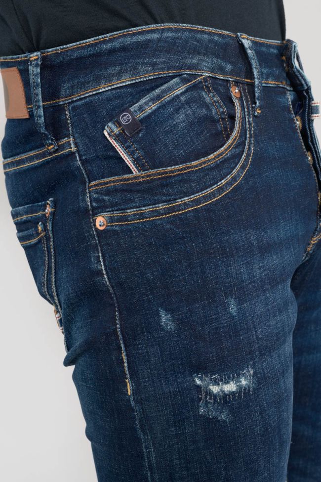 Jeans 700/11 adjusted Tiago destroy blue N°1