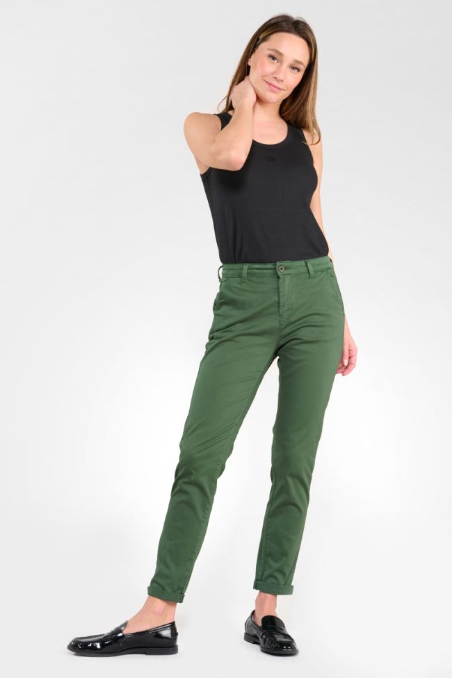 Dyli green chino trousers