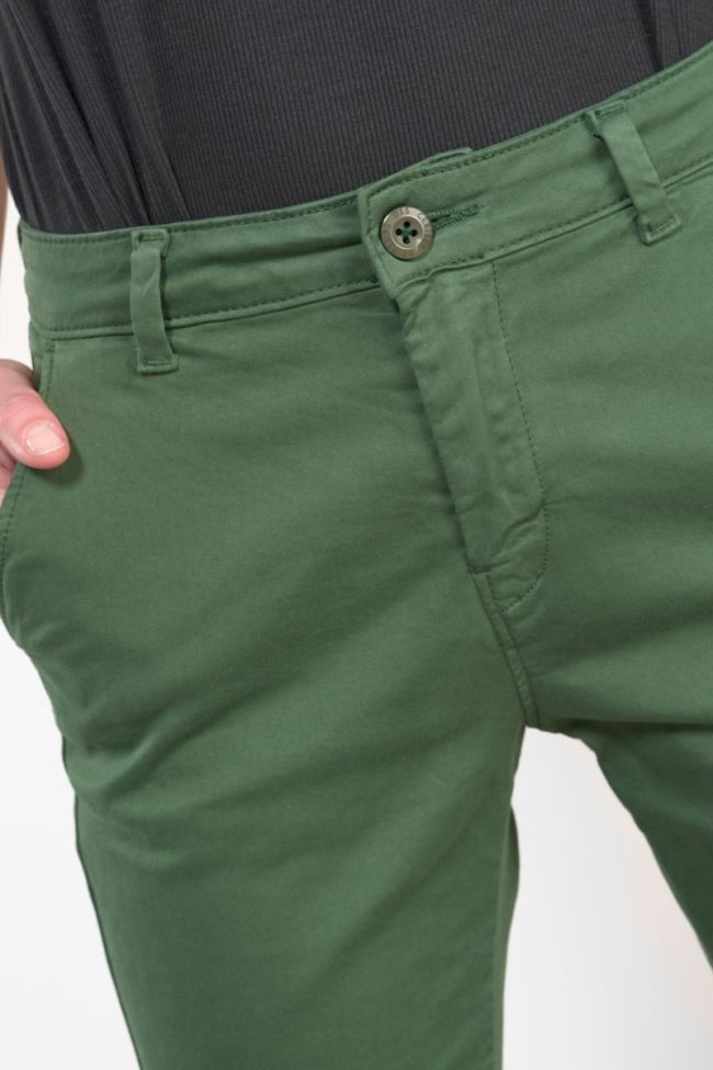 Dyli green chino trousers