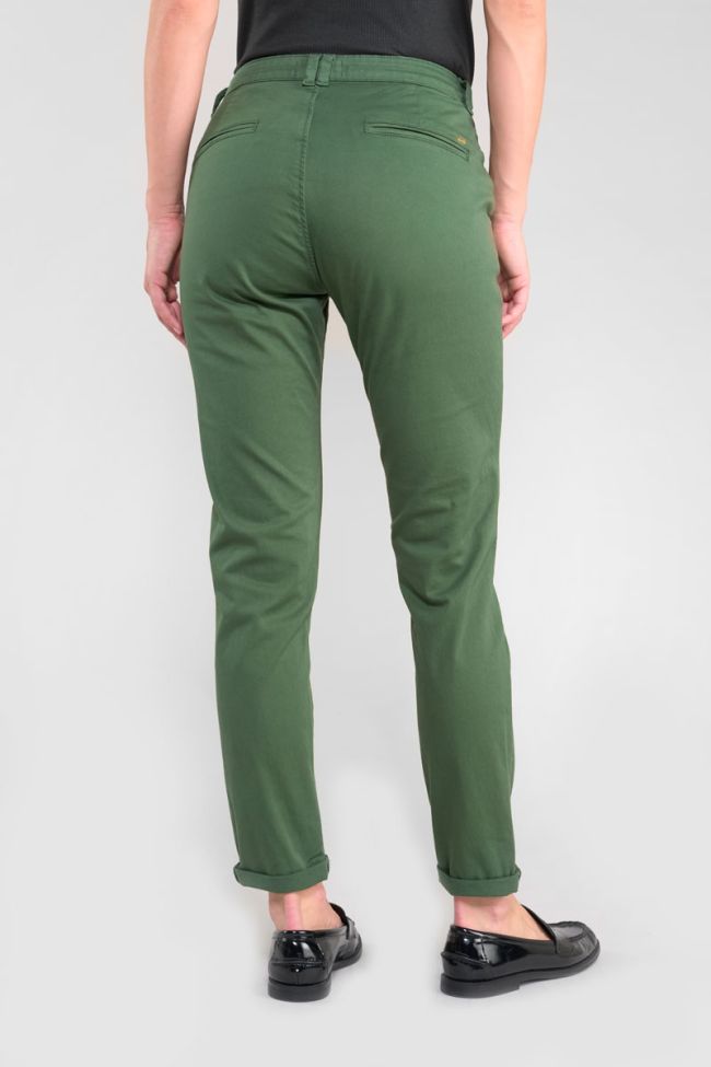 Dyli green chino trousers