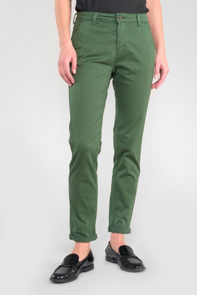 Dyli green chino trousers