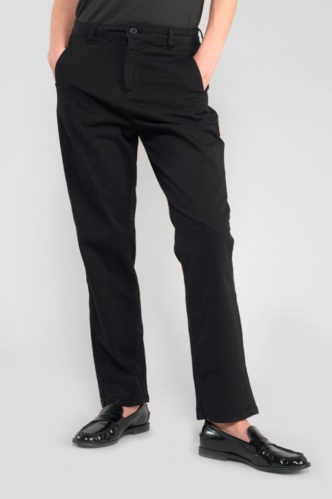 Black Erle chino trousers