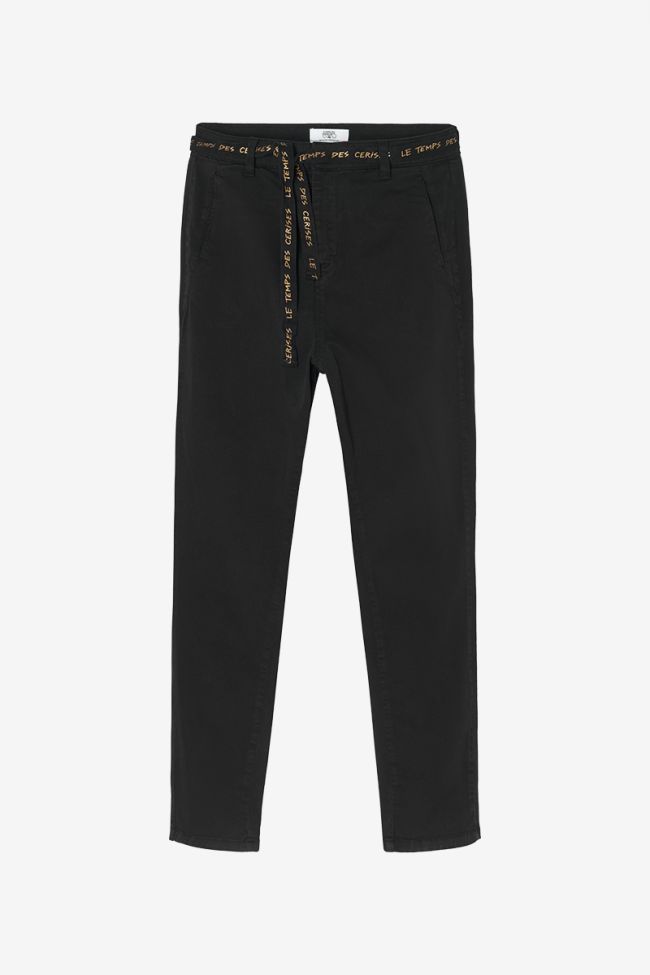 Black Erle chino trousers