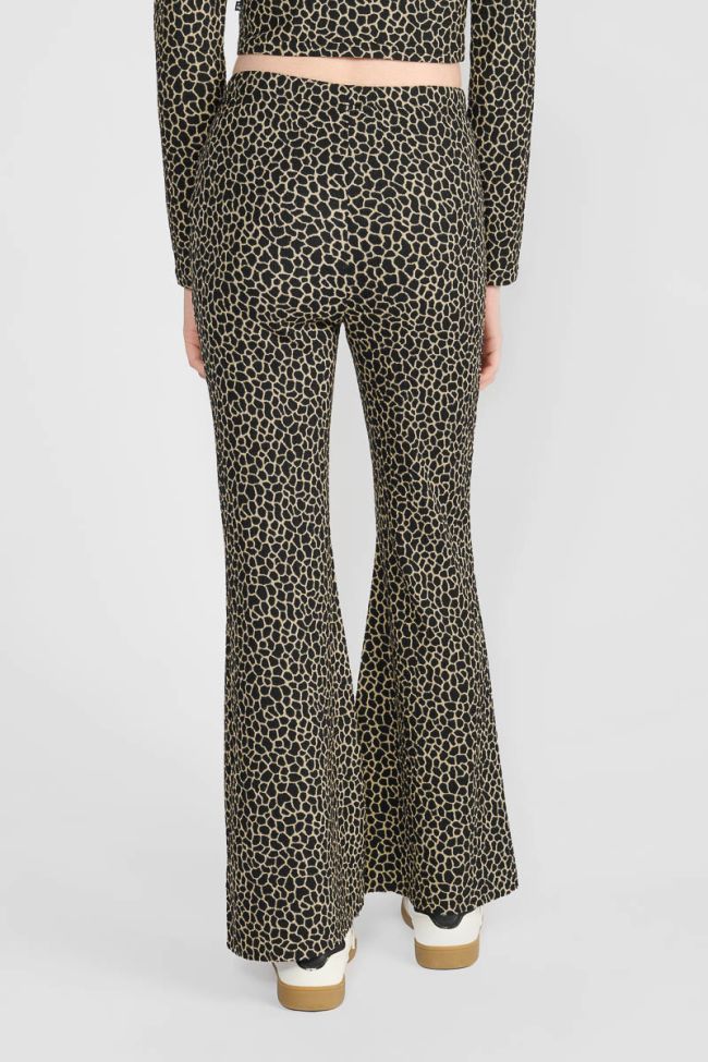 Black Crisegi patterned pants