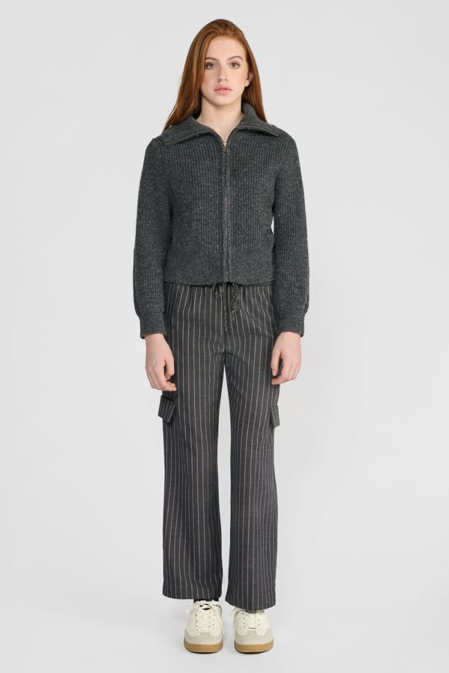 Grey striped Zitagi pants