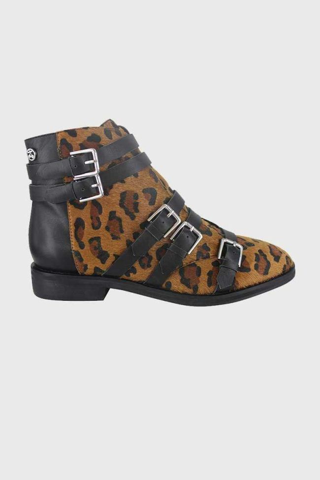 Leopard Izy boots