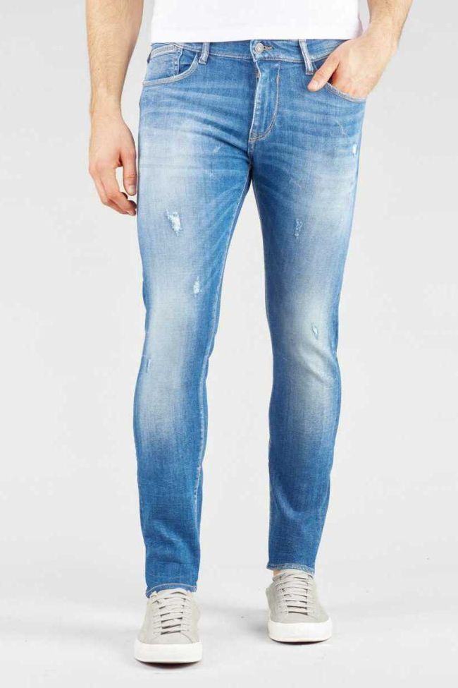 Jeans 700/11 Power skinny bleu délavé