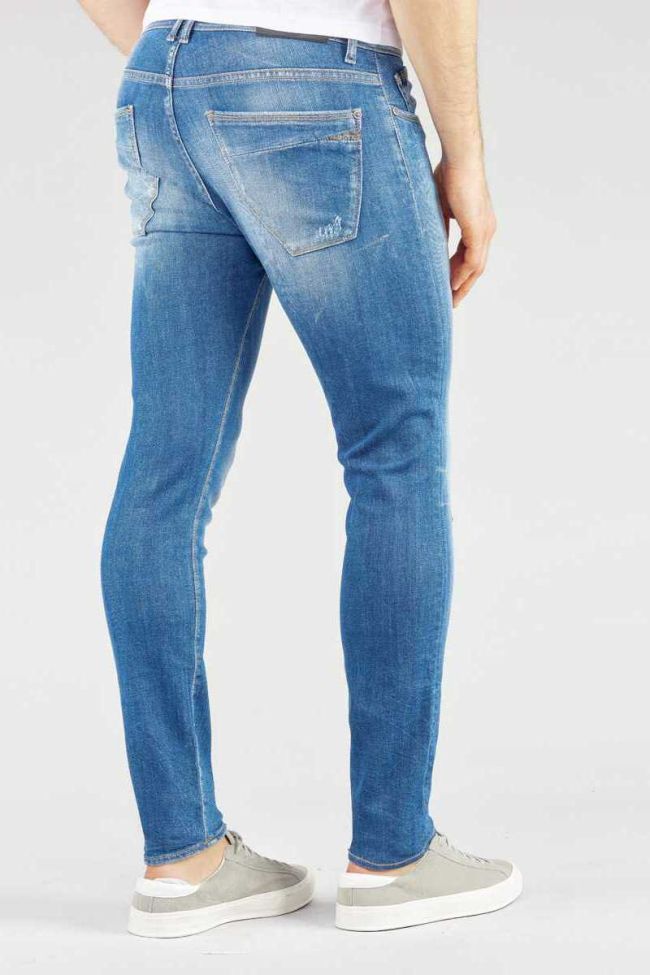 Jeans 700/11 Power skinny bleu délavé