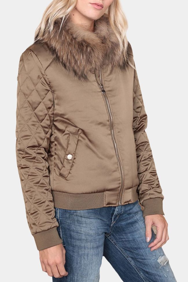 Pearly down jacket
