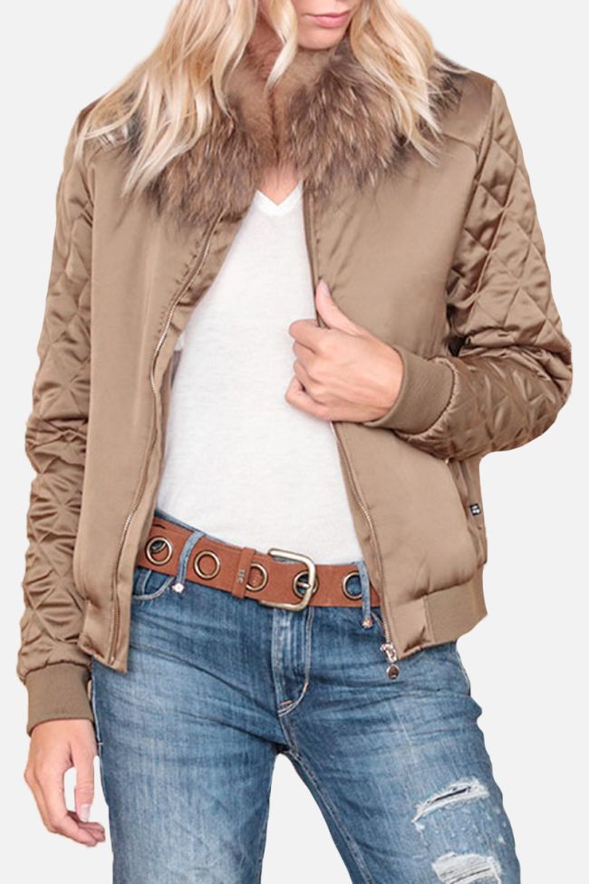 Pearly down jacket