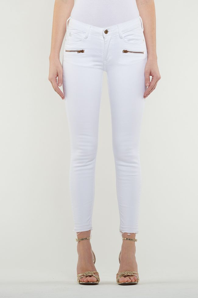 White Power C Skinny Jeans