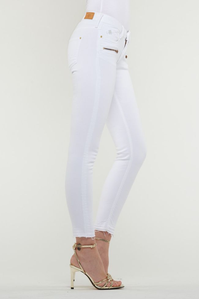 White Power C Skinny Jeans