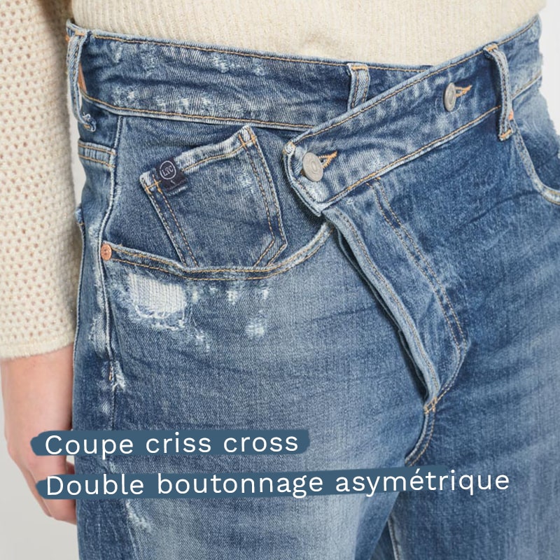 jeans criss cross