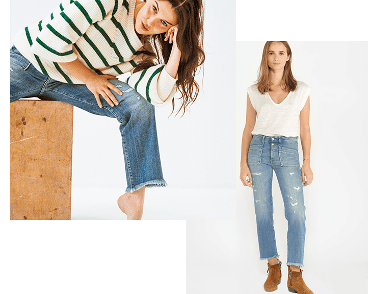 jeans pricilia femme le temps des cerises
