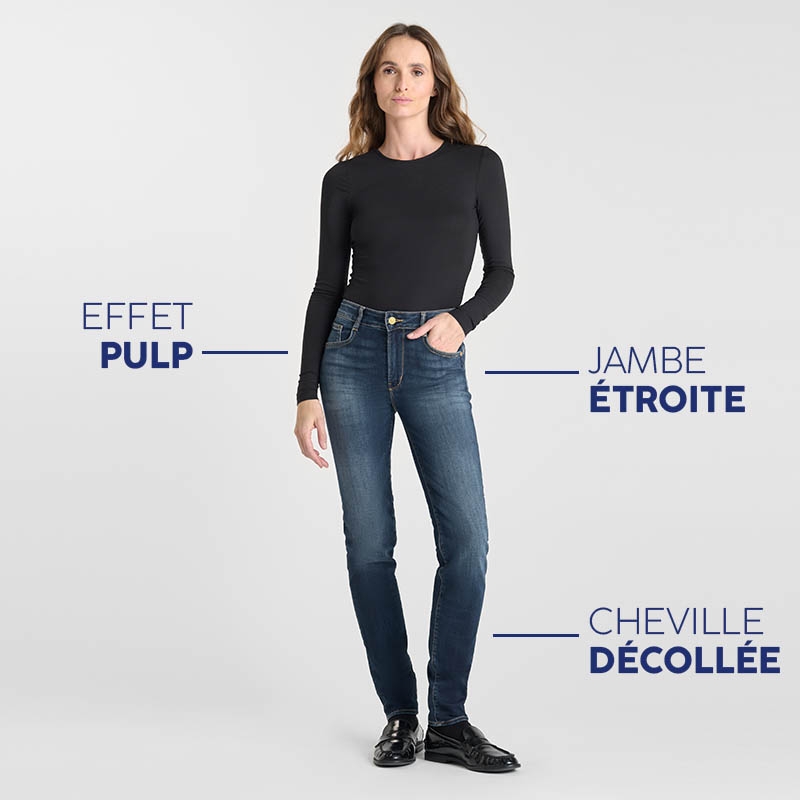 jeans slim femme le temps des cerises