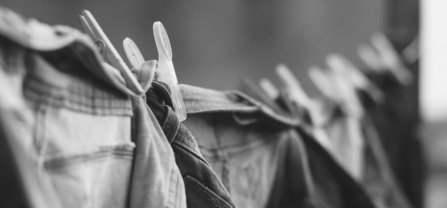 Care guide for raw jeans