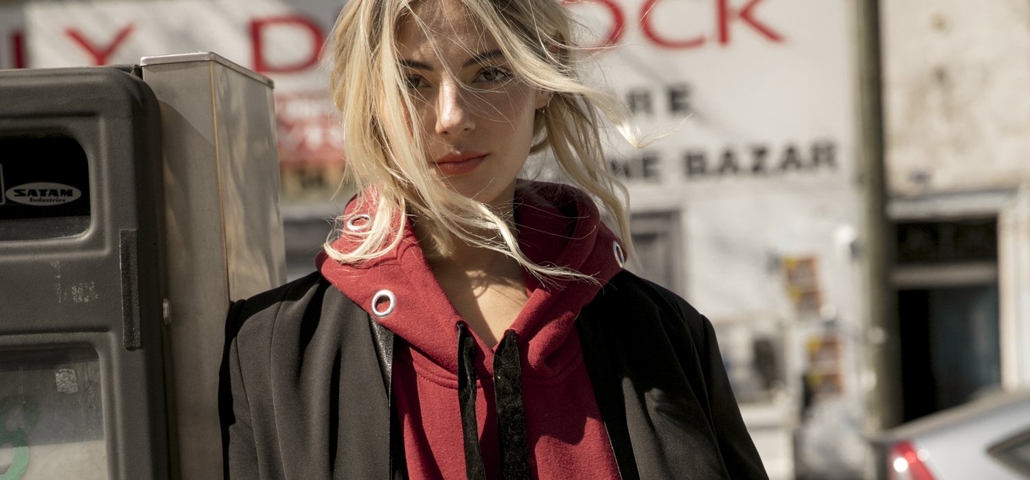 How to wear the women's sweatshirt? 