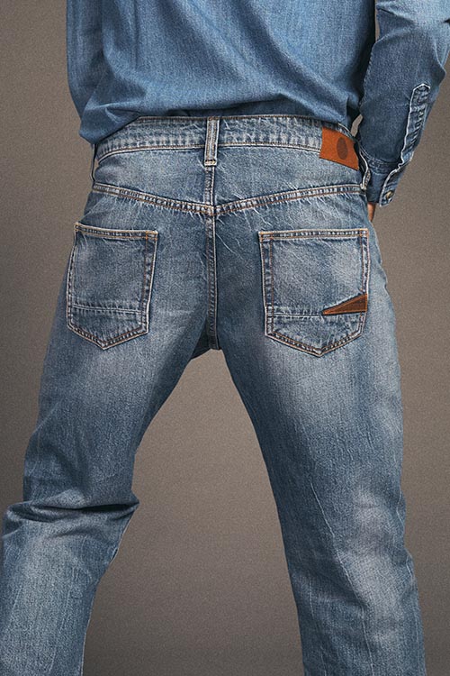 jeans non broken homme